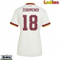 Spain Martin Zubimendi #18 Replica Away Shirt Ladies World Cup 2026 Short Sleeve